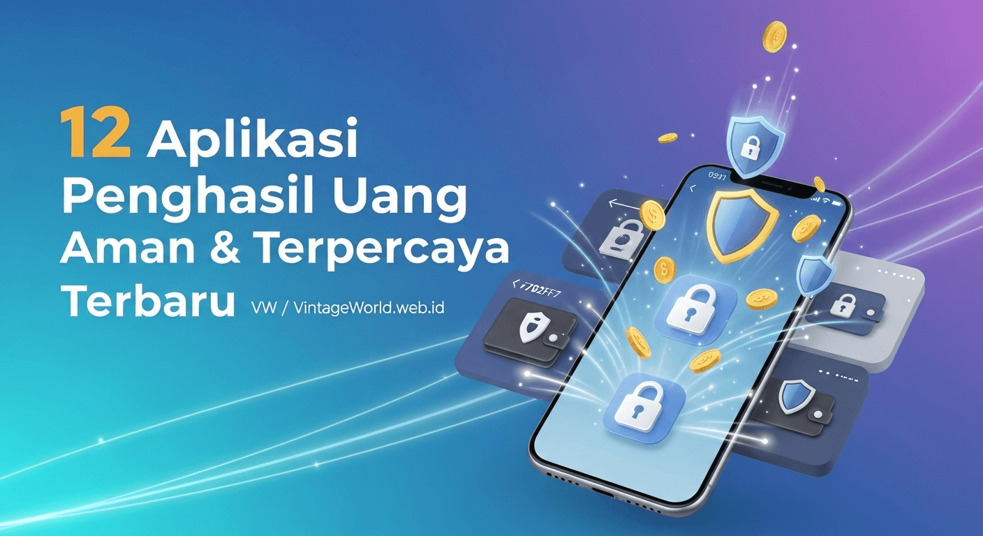 Aplikasi Penghasil Uang Aman & Terpercaya