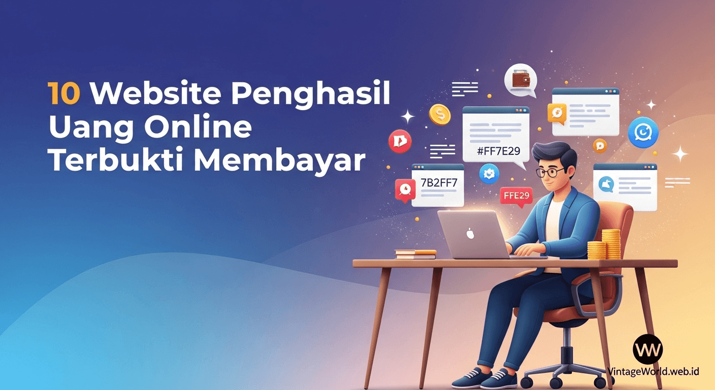 Website Penghasil Uang Online