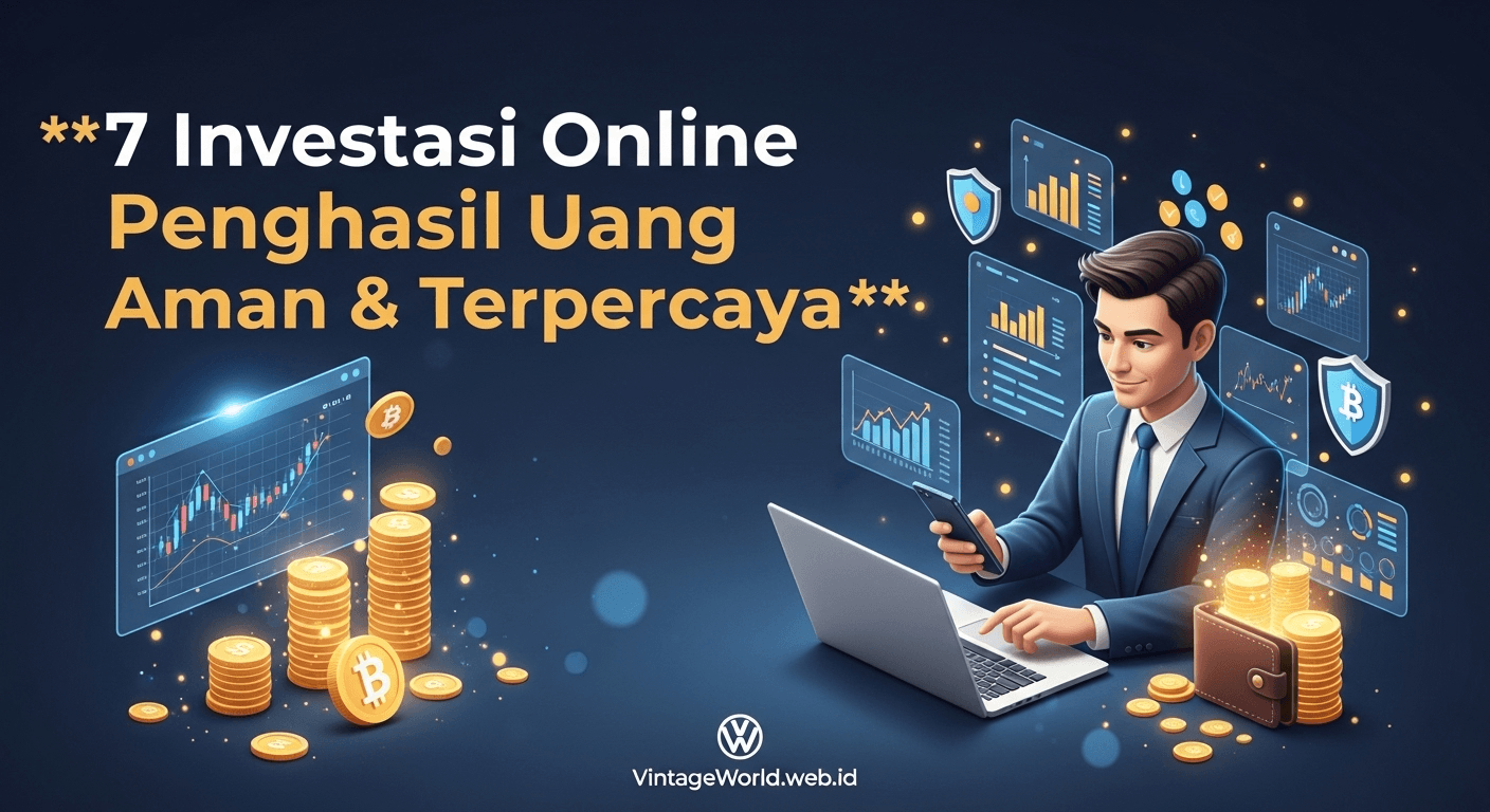 Investasi Online Penghasil Uang Aman
