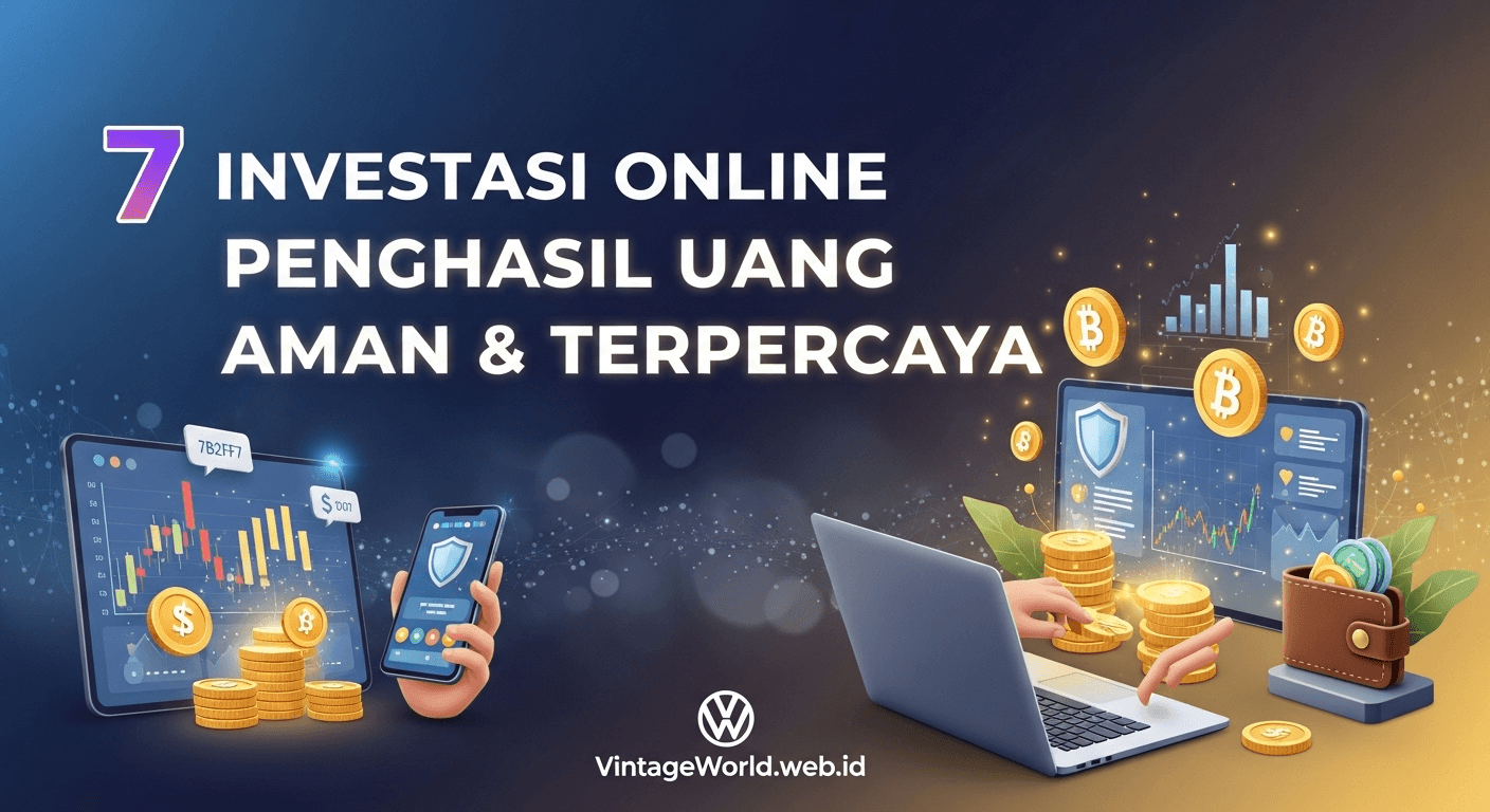 Investasi Online Penghasil Uang Aman