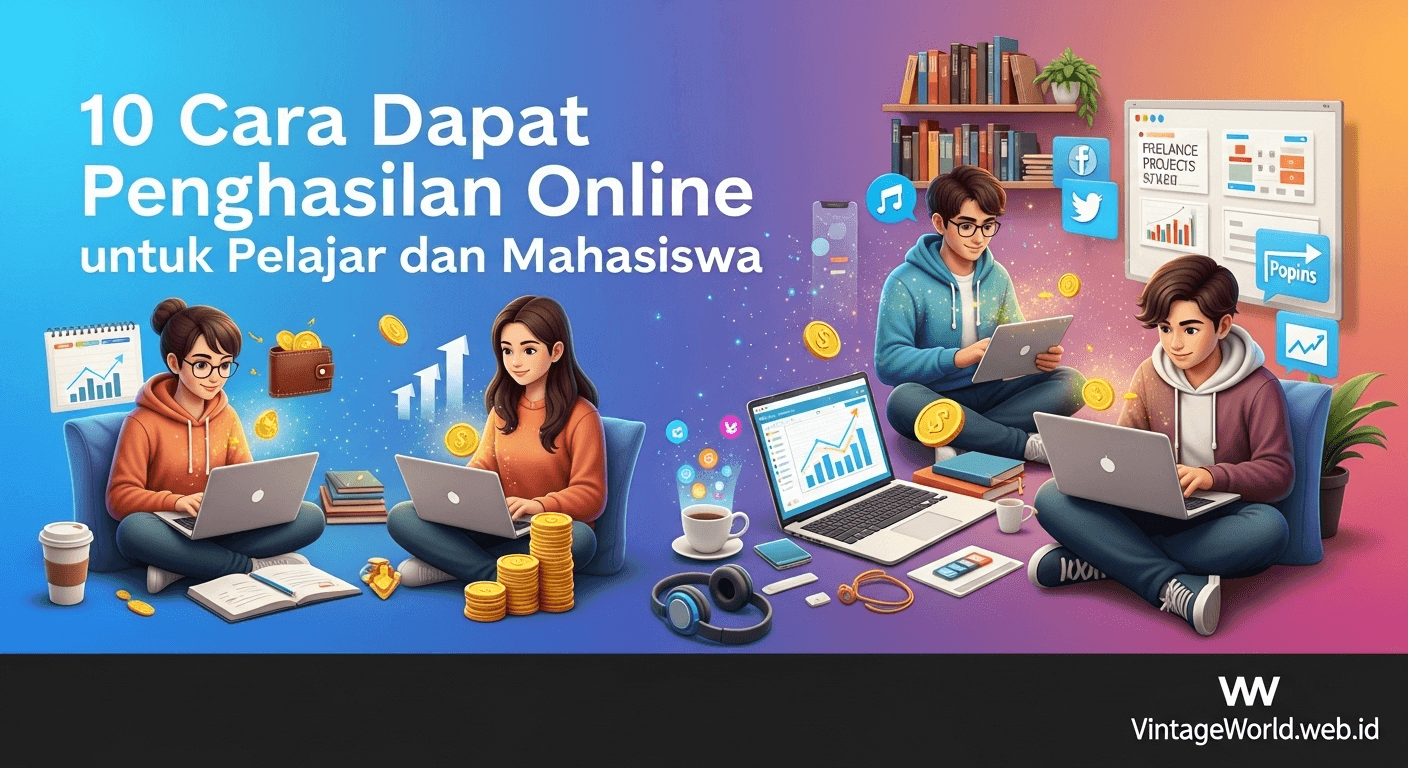 Cara Dapat Penghasilan Online