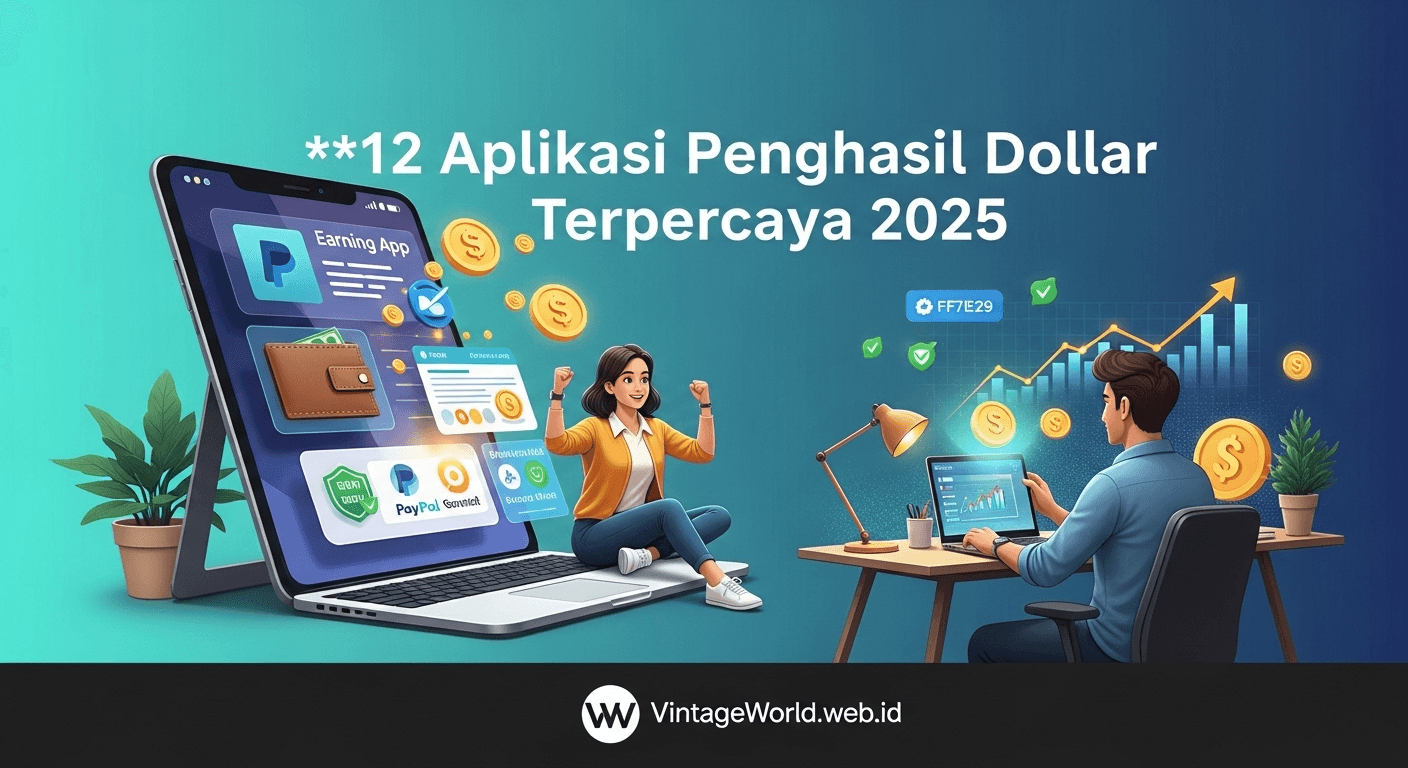 Aplikasi Penghasil Dollar Terpercaya 2025