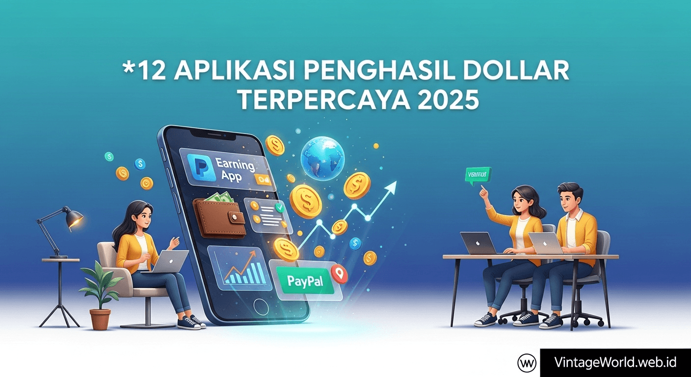 Aplikasi Penghasil Dollar Terpercaya 2025