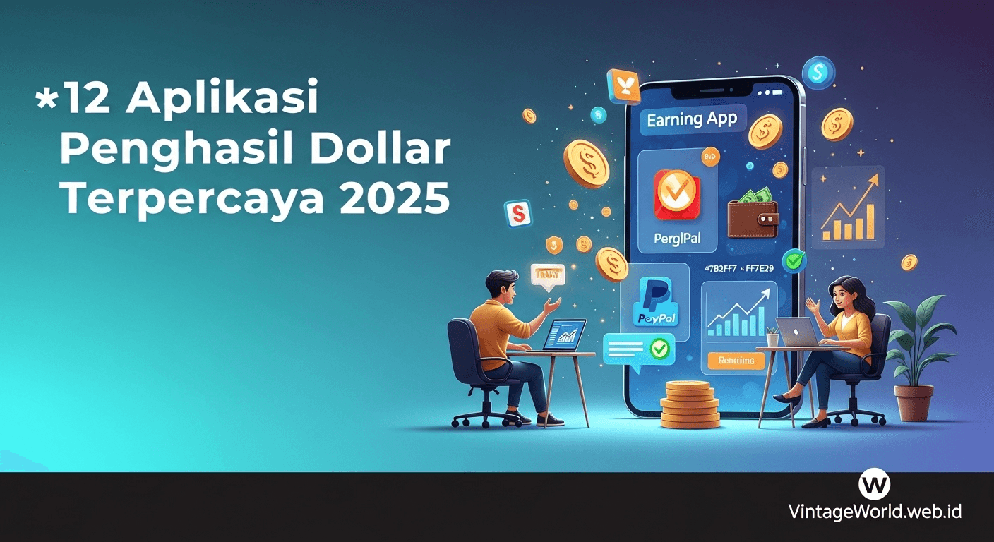 Aplikasi Penghasil Dollar Terpercaya 2025