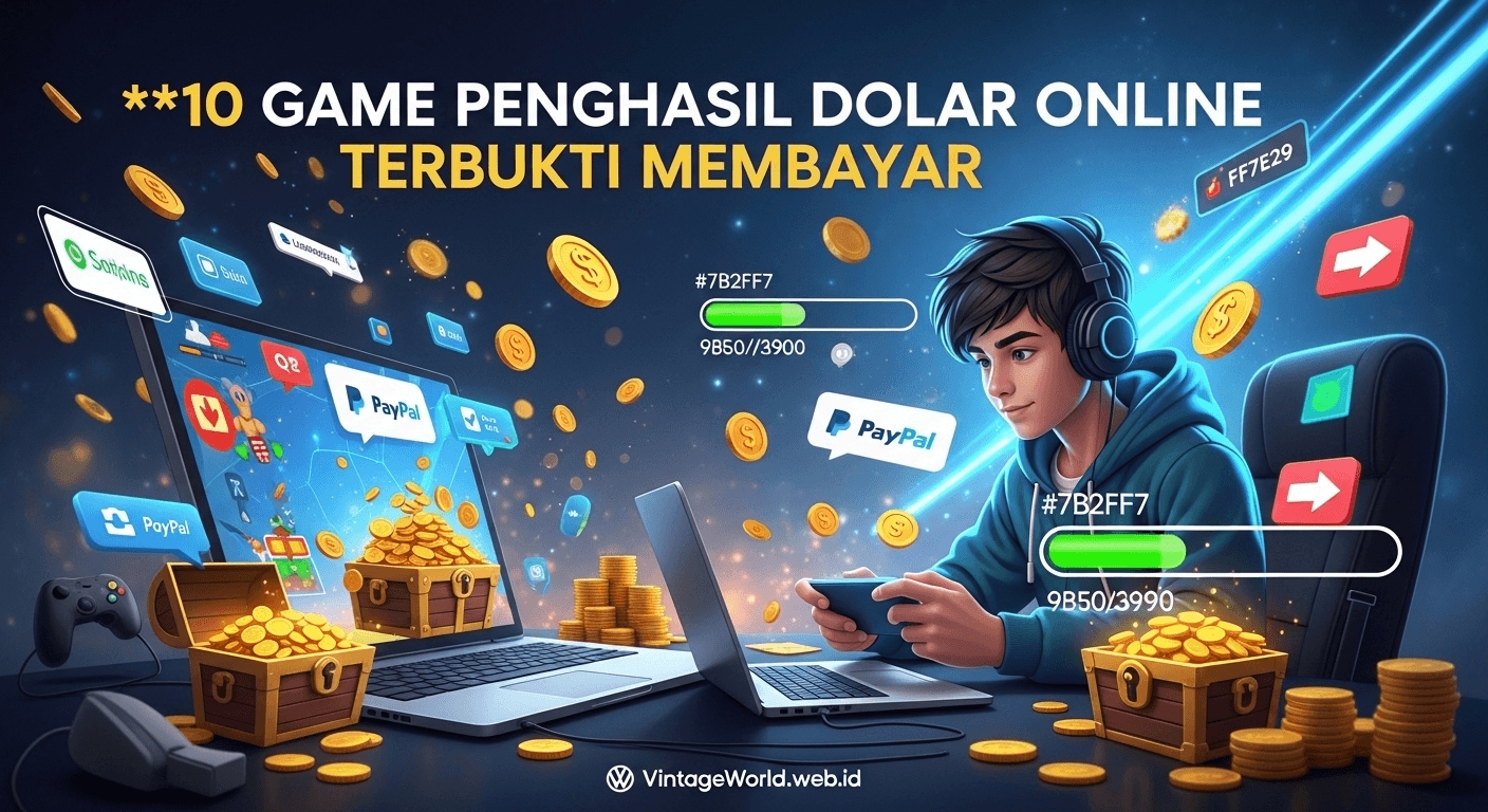 Game Penghasil Dolar Online Terbukti Membayar