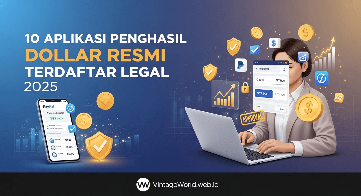 Aplikasi Penghasil Dollar Resmi Terdaftar
