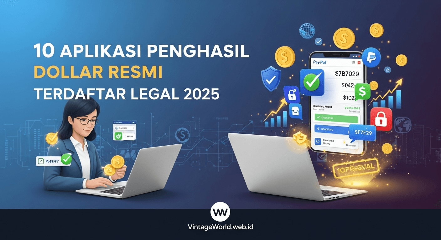 Aplikasi Penghasil Dollar Resmi Terdaftar
