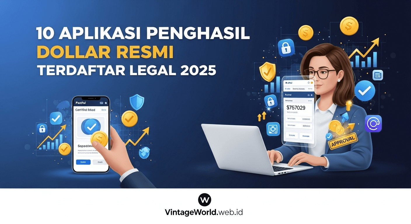 Aplikasi Penghasil Dollar Resmi Terdaftar