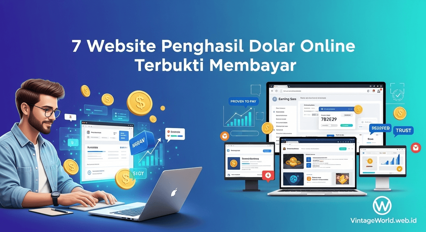 Website Penghasil Dolar Online Terbukti Membayar