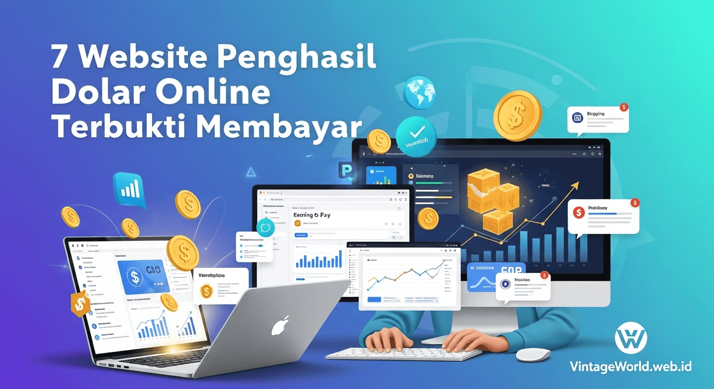 Website Penghasil Dolar Online Terbukti Membayar