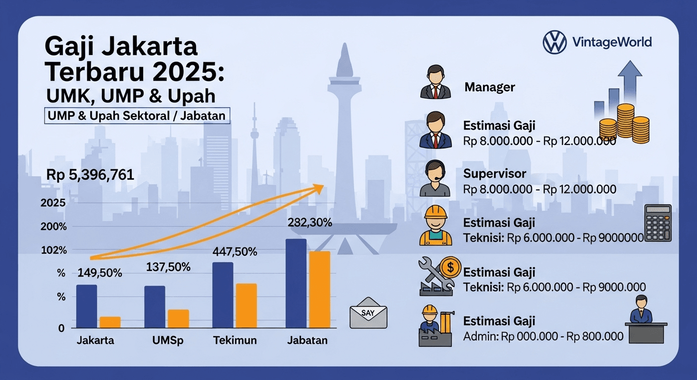 Gaji Jakarta Terbaru 2025