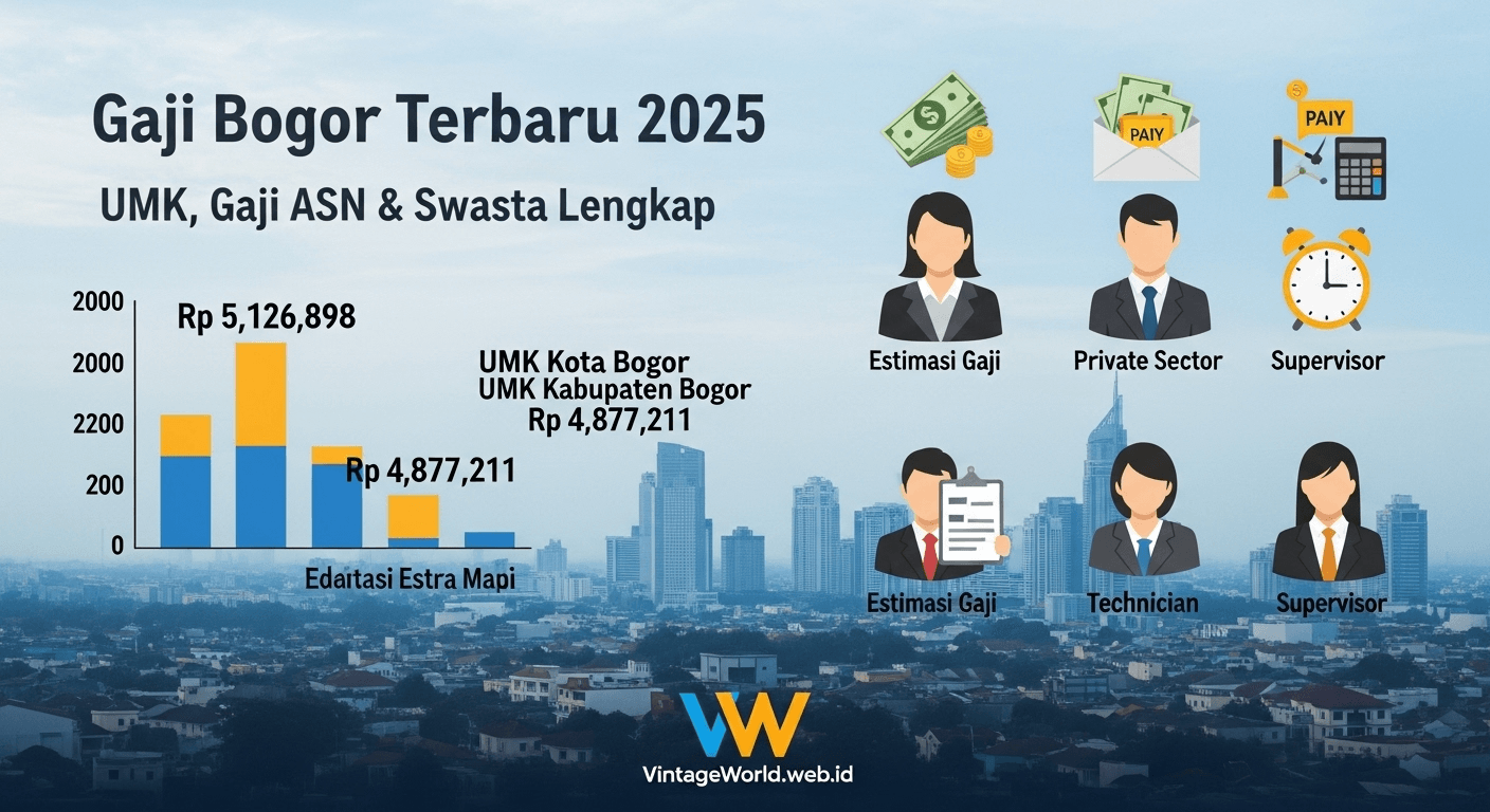 Gaji Bogor Terbaru 2025