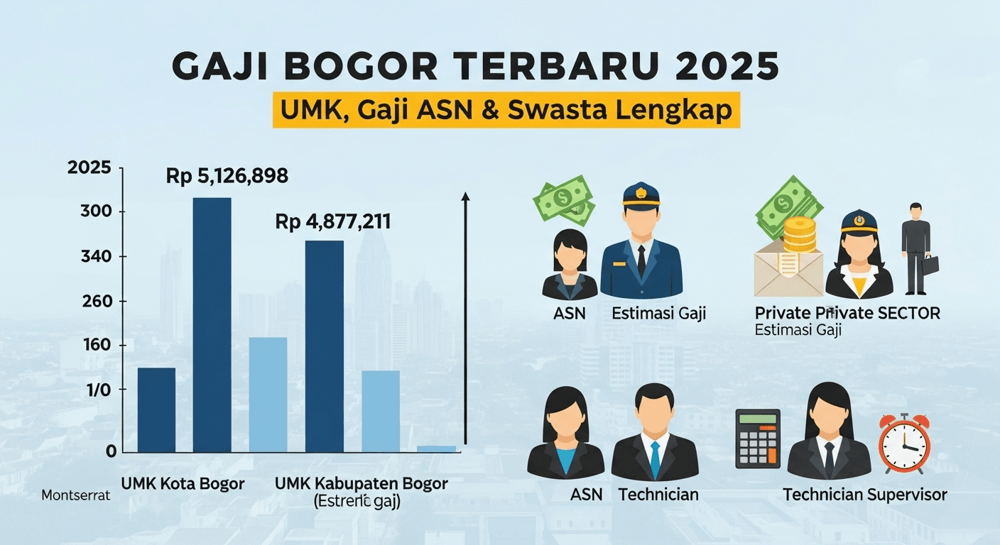 Gaji Bogor Terbaru 2025