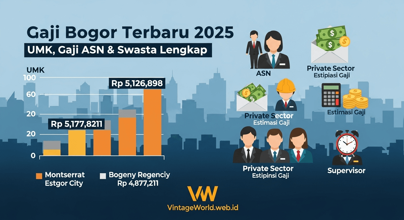Gaji Bogor Terbaru 2025
